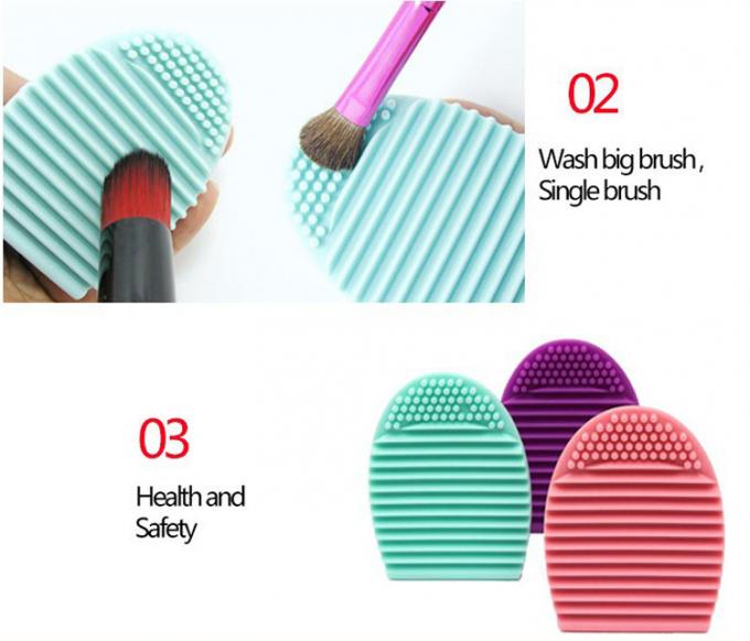 Limpiador de cepillo en forma de corazón lavable de la belleza de los accesorios profesionales del maquillaje